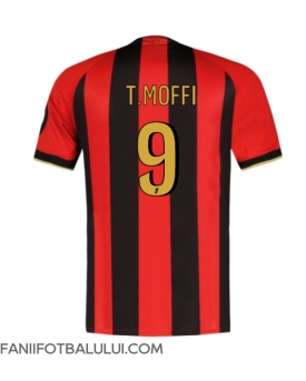 OGC Nice Terem Moffi #9 Tricou Fotbal Replică 2024-25 Barbati Acasa